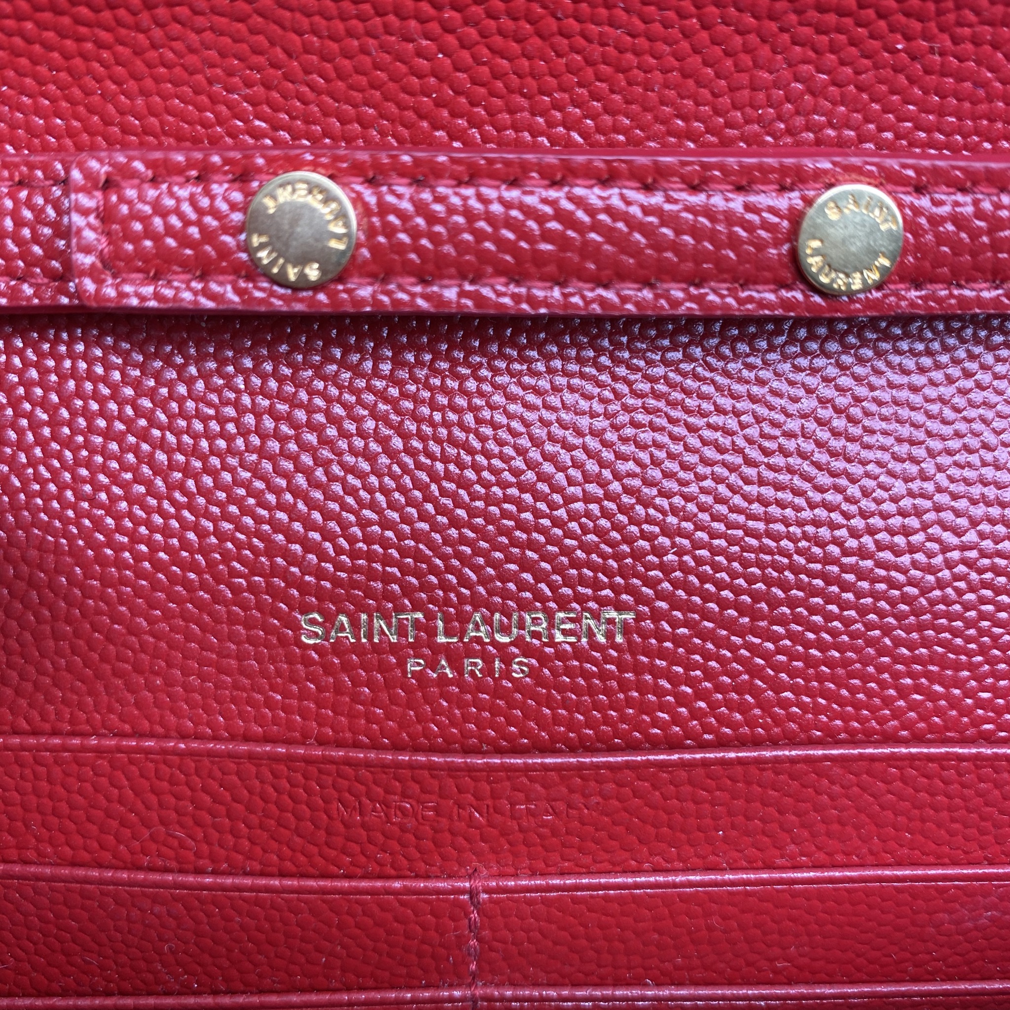 authentic ysl woc serial number