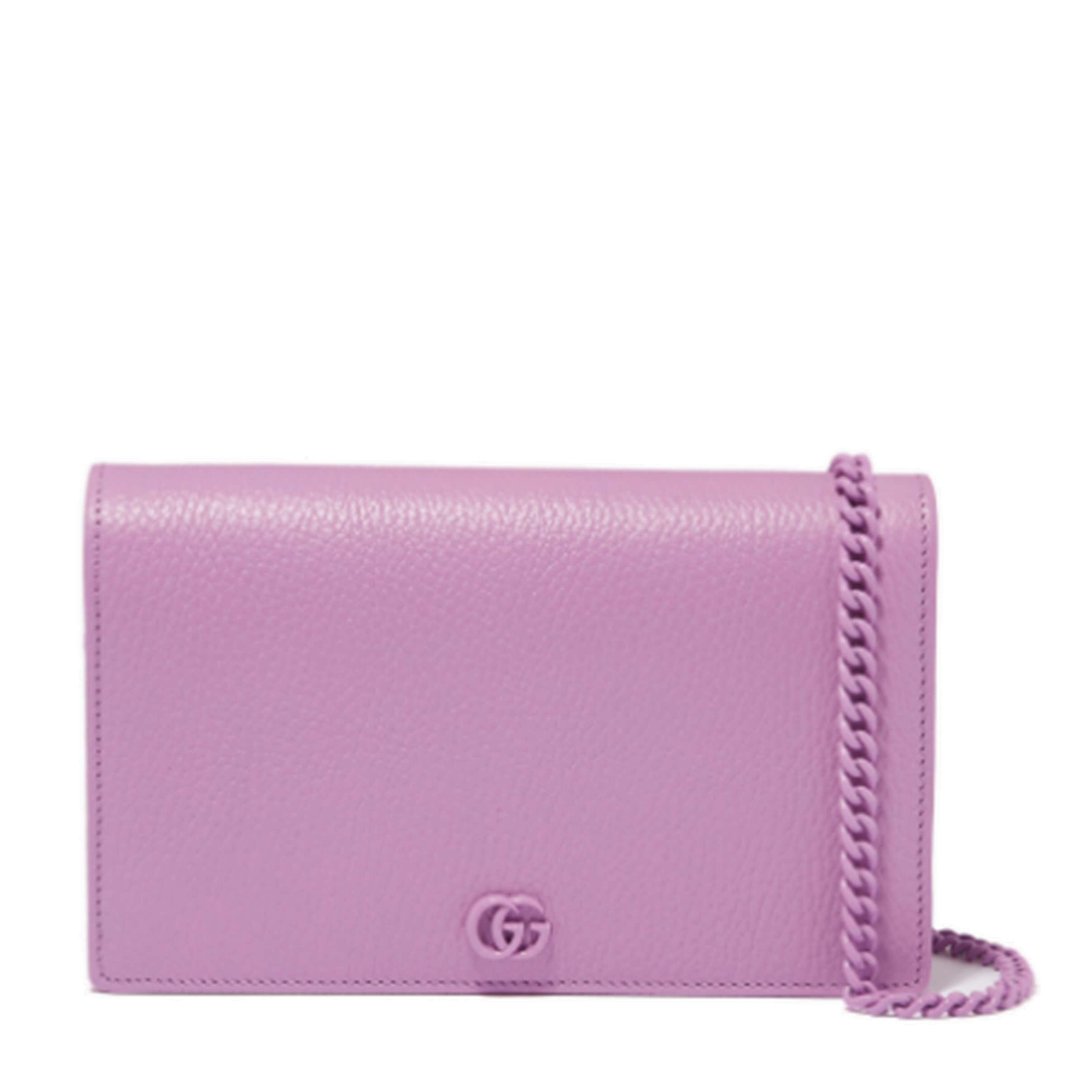 GUCCI Marmont Wallet Chain Bag - Purple - Adorn Collection